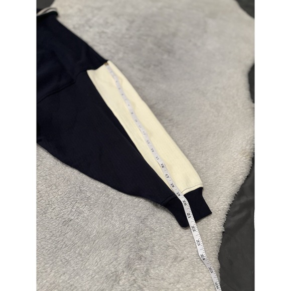 New Izod Mens Colorblock 1/4 Zip Sweatshirt Size 5X Midnight - Picture 6 of 8